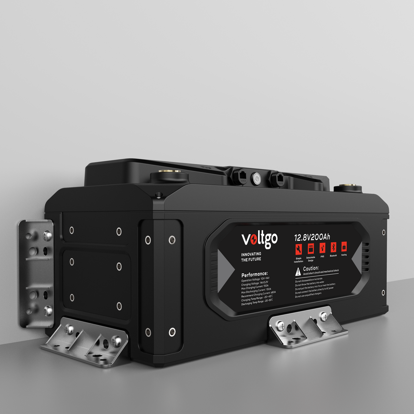 VoltGo Elite Series 12.8V 200Ah LiFePO₄ Battery