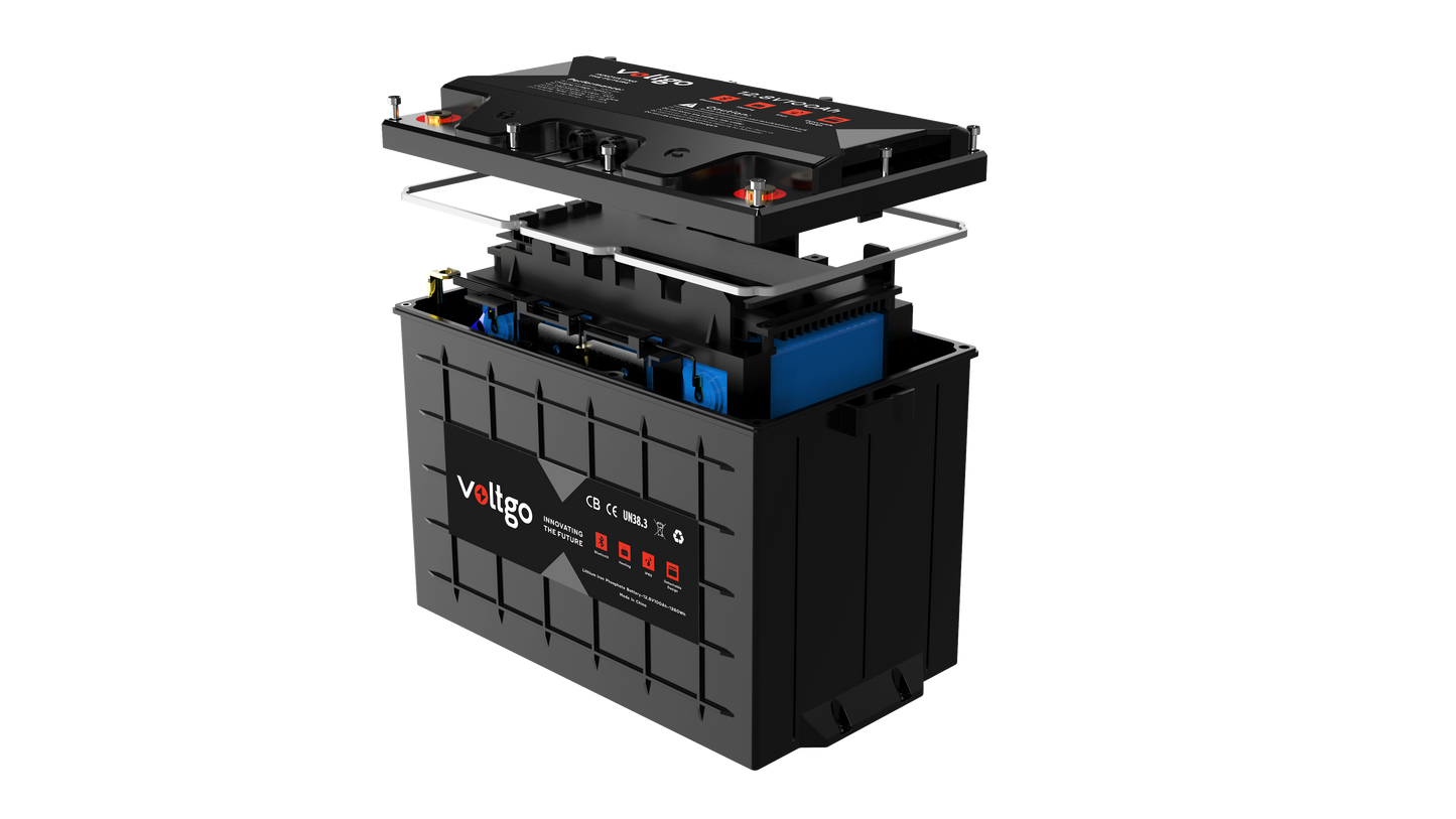 VoltGo Elite Series 12.8V 100Ah LiFePO₄ Battery