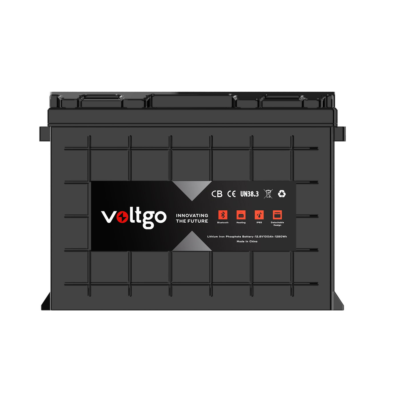 VoltGo Elite Series 12.8V 100Ah LiFePO₄ Battery