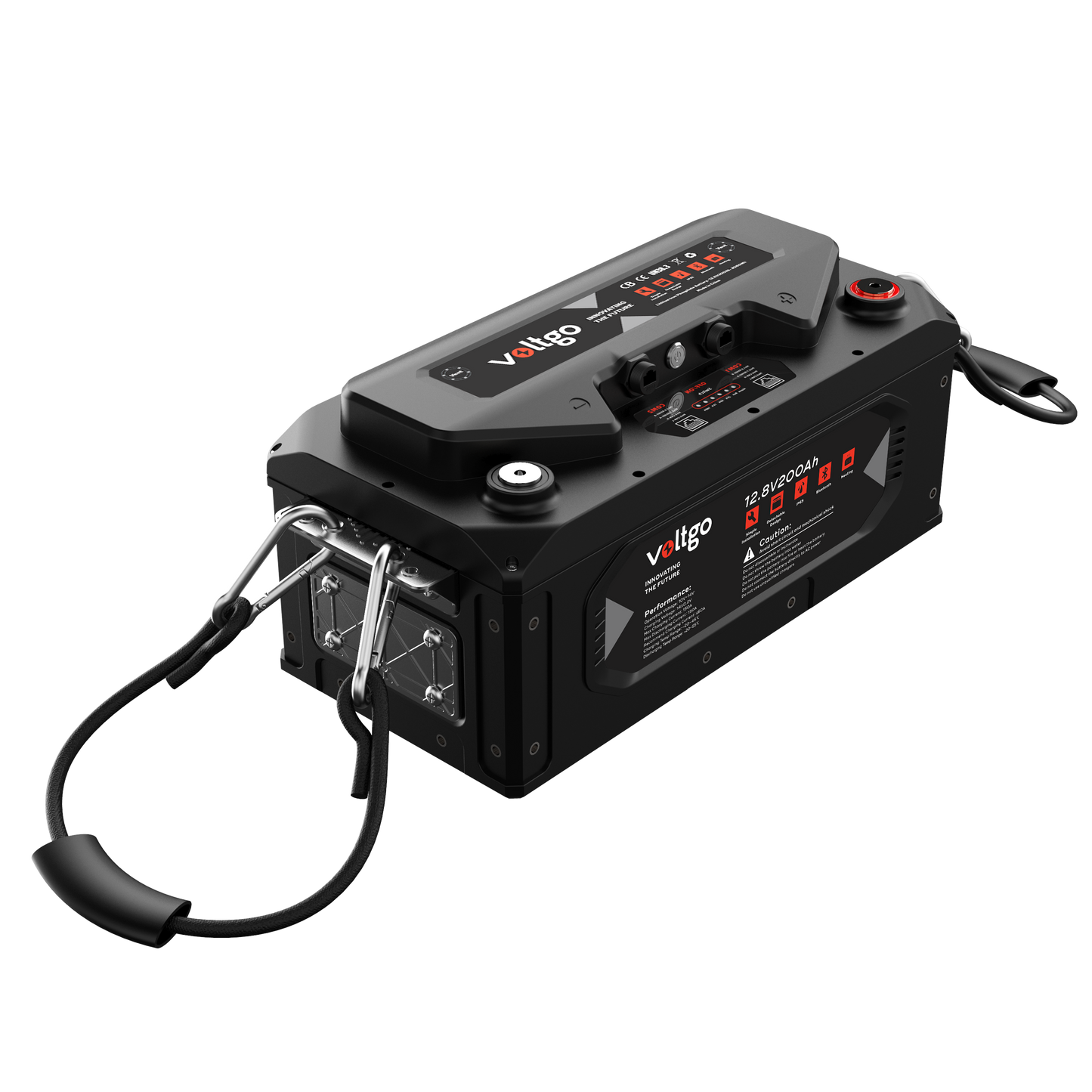VoltGo Elite Series 12.8V 200Ah LiFePO₄ Battery